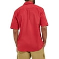 thumbnail image 5 of Wrangler® Men's Relaxed Stretch Short Sleeve Shirt, Sizes S-5XL, 5 of 5
