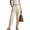 C144 Khaki, variant on CONZONE Womens Capri Pants Straight Leg Slim Fit Trousers for Women High Waist Fall Winter Pants with Pockets