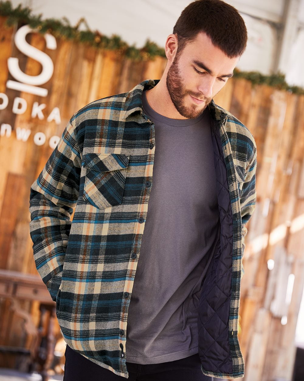 quilted flannel shirt walmart