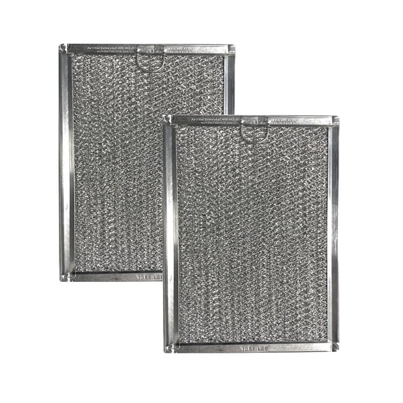 Air Filter Factory Replacement for 66225 Dacor WB06X10802 GE Aluminum Grease Filter 2-Pack (Sold without manufacturer warranty)