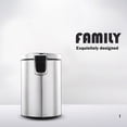 thumbnail image 6 of Kitchen Trash Can, Step-On Garbage Can with Lid, Tall Kitchen & Bathroom Trash Can, Small Office Waste Bin - Xuniizn, 6 of 9