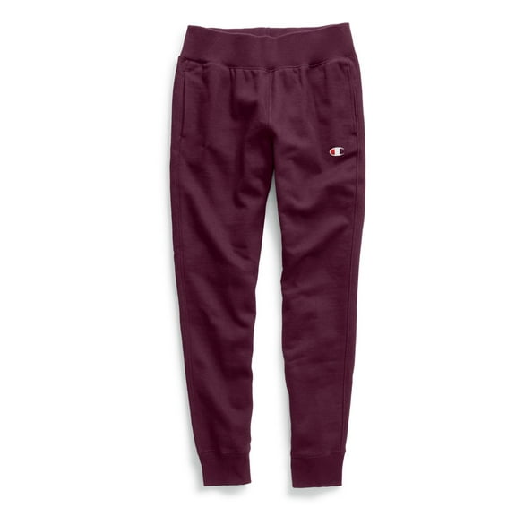 Champion LIFE Women's Reverse Weave Jogger Ladies Sweatpants - Choose Color and Size (Dark Berry Purple, X-Large)
