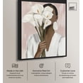 thumbnail image 2 of Linea I Canvas Modern Trendy Prints by Art Remedy, Black Frame, 30 x 36, 2 of 7