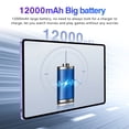 thumbnail image 6 of 10.1-Inch Android 13 Tablet PC with 2K Display, 2.4G/5G WiFi, Bluetooth, Dual SIM, 16MP+32MP Camera, 2GB+16GB, 256GB Expandable, 12000mAh Battery, 6 of 8