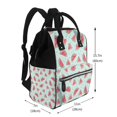 thumbnail image 2 of Daiia Watermelon Large Capacity Baby Bag Waterproof Stylish Diaper Bag Mummy Backpack Adjustable Straps Diaper BagBaby Essentials Bag, 2 of 6