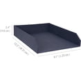 thumbnail image 6 of Bigso Hakan Letter Trays | Stackable Paper Tray | Pack of 2 | Grey, 6 of 11