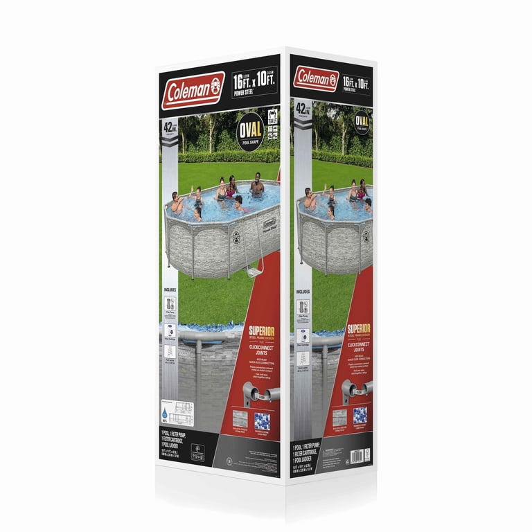 Coleman Power Steel 16' x 10' x 42
