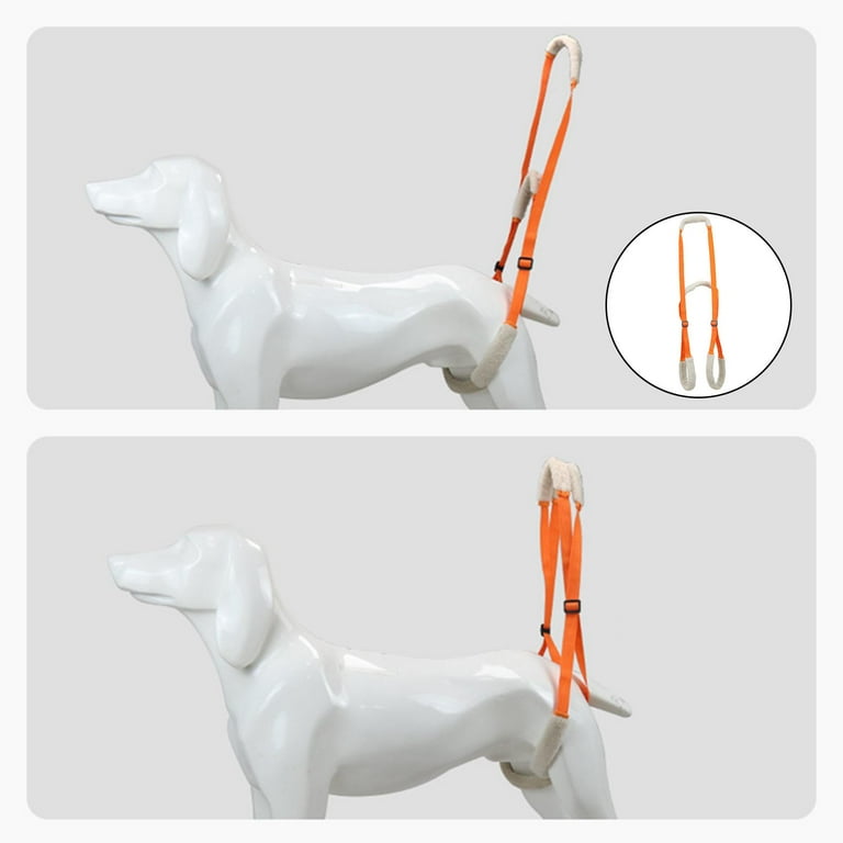 Portable Dog Lift Harness Pets Helpful Breathable Rear Support