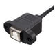 thumbnail image 5 of 2X USB 2.0 B Macho Una USB B Hembra Enchufe Impresora Montaje en Panel Cable de Extensión 50cm, 5 of 5