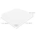 thumbnail image 2 of AURARMLET Square Recessed Light Cover in White for Light Diffusion 1Pcs, 2 of 8