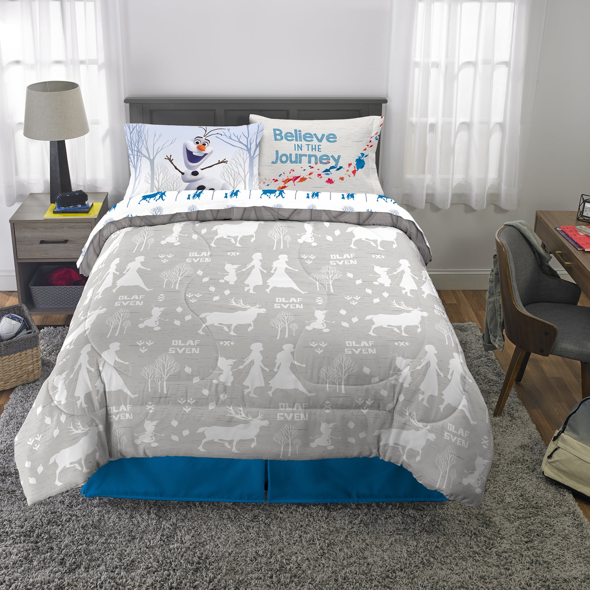 Disney S Frozen 2 Olaf Kids Bed In A Bag Bedding Set W Reversible