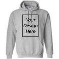 thumbnail image 1 of JOOCAR Add Your Own Text and Design Custom Personalized Sweatshirt Hoodie, 1 of 3