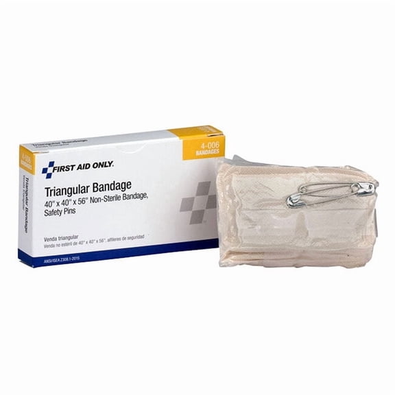 Non-Sterile Triangular Bandage (Unitized Refill), 40" x 40" x 56", 1/Each