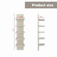 thumbnail image 4 of 5 Tier Wall Shelf Unit,Bedroom Shelves, Multifunctional Display Floating Shelf, Bedroom and Home Decor Organizer, 4 of 8