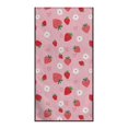 thumbnail image 2 of XYZCANDO Strawberry Garden Sweat Absorption Car Seat Cover Protector for Hiking Beach Gym, Sweat-Absorbent Sweatproof Seat Cover Towel, 2 of 11