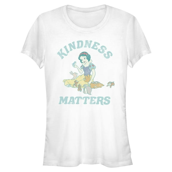 Juniors Snow White and the Seven Dwarfs Kindness Matters T Shirt
