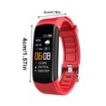 thumbnail image 4 of Methold 2021 Fitness medición de la presión arterial podómetro banda inteligente de cardíaco impermeable salud Fitness reloj Relojes inteligentes Rojo, 4 of 6