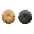 thumbnail image 3 of Pure Color Model Room Pillow Pumpkin Living Room Pillow Sofa Round Soft Fabric Cushion Good Elasticity, 3 of 7