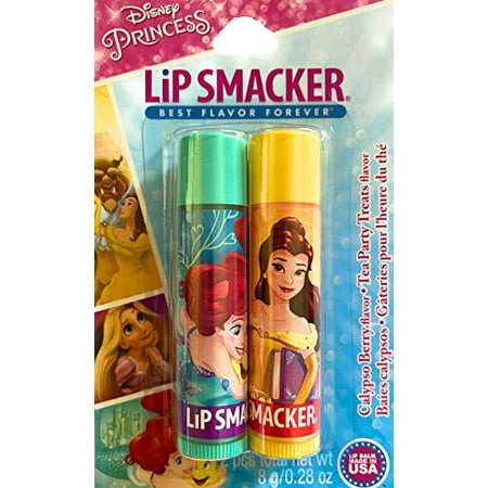 Lip Smacker Disney Princess Lip Balm Calypso Berry and Tea Party Treats