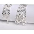 thumbnail image 4 of 1PCS 16-30inch 925 Silver Smooth Chain Necklace Accessorie Jewelry Necklace, 4 of 4