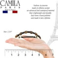 thumbnail image 2 of Camila Paris MP802 French Hair Barrette Clip for Girls for Thick Curly Wavy Long Hair, Strong Hold Grip Hair Clips for Women, Automatic, No Slip Durable Styling Girls Hair Accessories, Made in France, 2 of 24