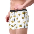 thumbnail image 3 of Bingfone Bee Men's Underwear - Casual Stretch Boxer Briefs-Small, 3 of 7