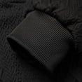 thumbnail image 5 of Miqool Men's Casual Sweatshirt Stand Collar Quarter Button Long Sleeve Lightweight Pullover Sweater Tops, 5 of 8
