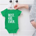 thumbnail image 5 of Best Kid Ever Child Parents Funny Romper Boys or Girls Infant Baby Brisco Brands 12M, 5 of 6