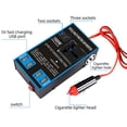 thumbnail image 4 of Car Inverter with 1500W Peak Power, 4 USB Ports and Multi-Safety Protection for Vehicle and Home Use, Made of ABS + Metal, 4 of 8