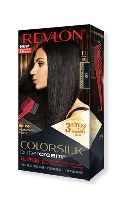 Revlon Luxurious ColorSilk Buttercream Hair Color, Black ...