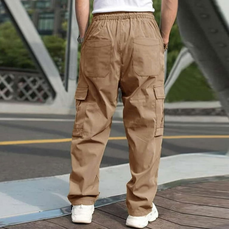 2025年レディースファッション福袋 Outdoor Men ZIZOCWA Cargo Waist Drawstring Lightweight Pants Clothing