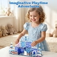 thumbnail image 5 of Magnetic Tiles Sets for Kids Ages 4 8 , Frozen 25PCS Magnetic Tiles, STEM Montessori Educational Toy for Boys Girls, Magnetic Construction Toys for 4-8 Year Old Kids Gifts, 5 of 8
