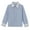 Blue, variant on Toddler Kids Baby Boys Girls Long Sleeve Woven Shirt Collar Dress Shirts Button Down Shirt Oxford Toddler Big Kids Summer Casual Clothes
