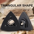 thumbnail image 4 of Triangular Sanding Pad Quick Release Oscillating Tool for Bosch Craftsman Multi, 4 of 8