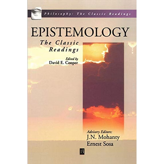 Pre-Owned Epistemology P (Paperback) 0631210881 9780631210887