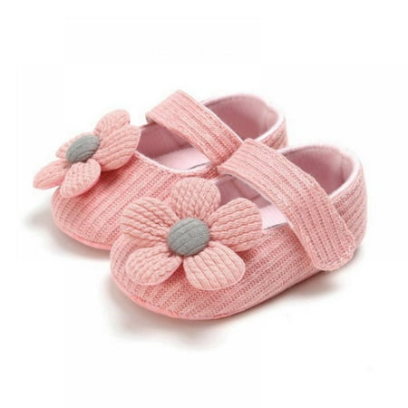 

0-18M Autumn Baby Girl Toddler Shoes Anti-Slip Casual Walking Shoes Flower Sneakers Soft Soled First Walkers
