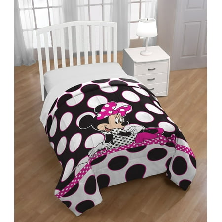 Minnie Mouse Reversible Twin Full Comforter Walmart Com