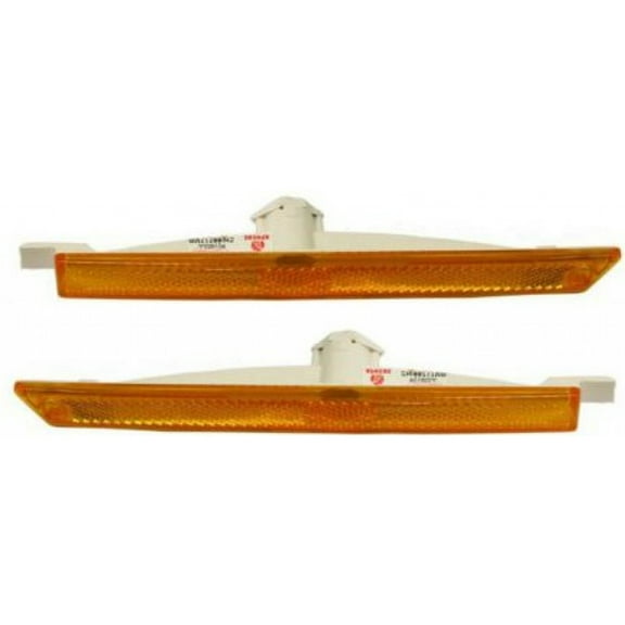 CarLights360: For 2004 2005 Chevy Classic Side Marker Light Assembly Driver and Passenger Side Pair - Replaces GM2550171 GM2551171 | 16522557, 16522558