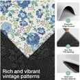 thumbnail image 3 of Pioneer Flower Floral Print Pattern Kitchen Rugs Sets Of 3,Kitchen Runner Rugs Non Skid Washable,Decorative Kitchen Floor Mats for Kitchen,Sink,Laundry,17"x30"+ 17"x47" + 17"x59", 3 of 6