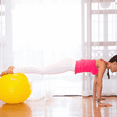 thumbnail image 4 of ExtraThickYogaBallExerciseBall,BallChair,HeavyDutySwissBallforBalance,Stability,Pregnancy,PhysicalTherapy,QuickPumpIncluded, 4 of 5