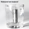 thumbnail image 3 of Small Portable Titanium alloy Pill Box Keychain, Waterproof Metal Pill Bottle for Outdoor Camping, 3 of 5