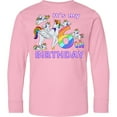 thumbnail image 3 of Inktastic It's My 6th Birthday Unicorn Long Sleeve Youth T-Shirt, 3 of 5