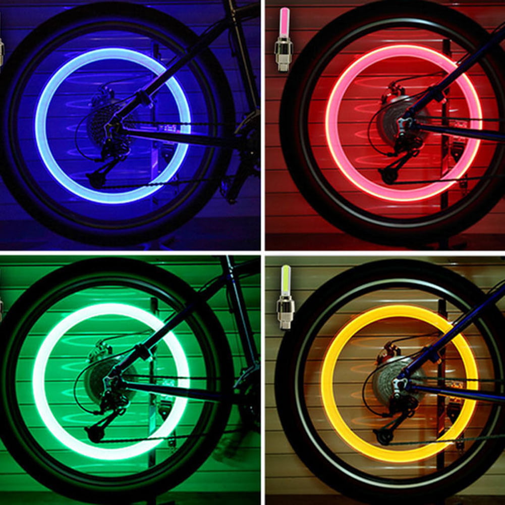 Details about   Bike Valve Stem LED Rim Light Bicycle Motorcycle Wheel Tire Spoke Lamp Acces 