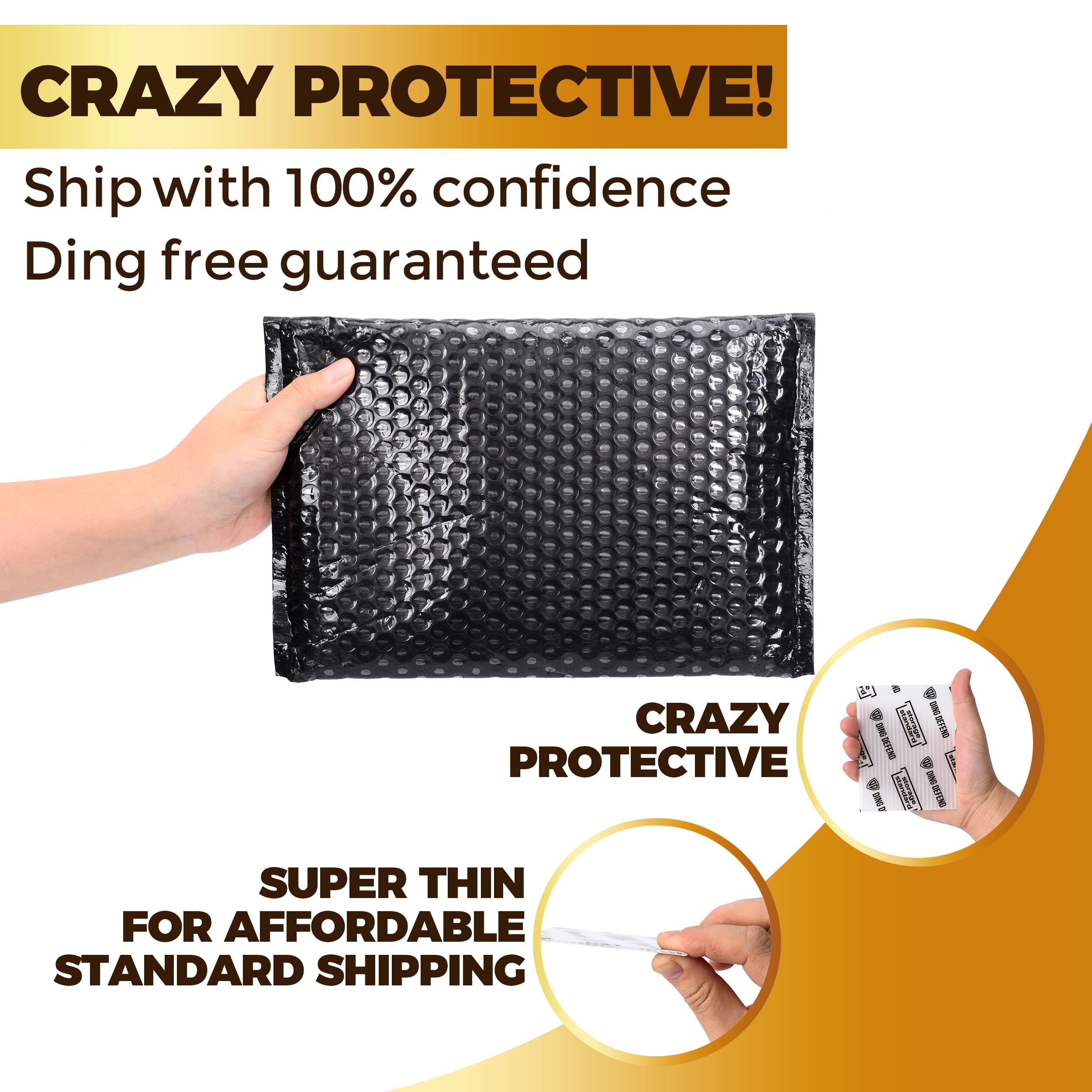 Storage Standard Trading Cards Protector Sleeves Shipping Protector Waterproof Card Holder 510 Pack