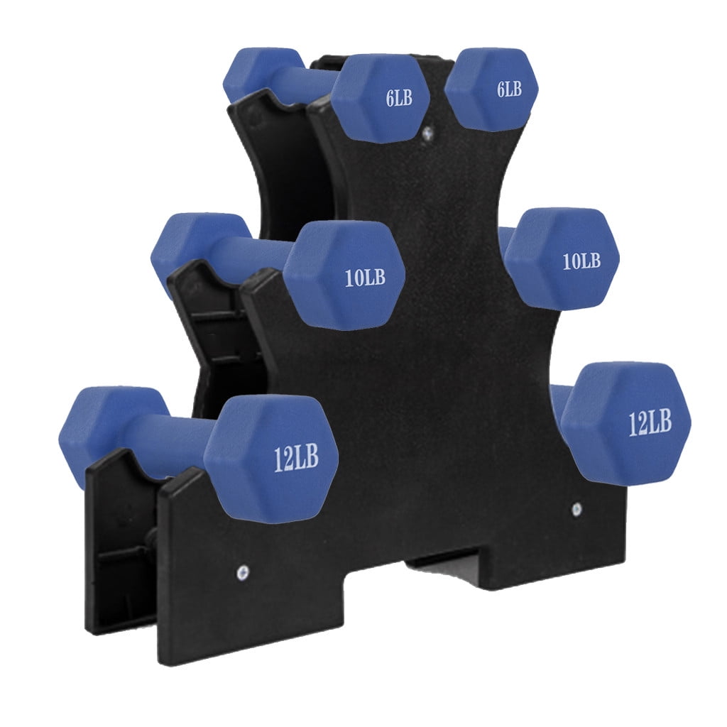 55lb/400lbs Dumbbell Bracket Storage Rack Compact Weight Stand Weight Plate Tree 