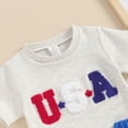 thumbnail image 5 of Toddler Baby Girl 4th of July Outfit American Flag T-Shirt And Tulle Tutu Skirts Set Kids Fourth Of July Dress Summer Clothes, 5 of 7