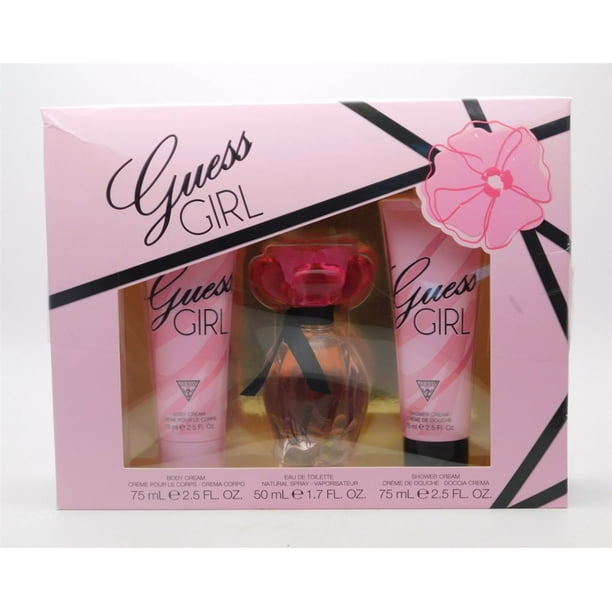 GUESS Guess Girl Set Body Cream 2.5 Fl Oz., Eau De Toilette 1.7 Fl