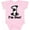 AD-Pink, variant on Inktastic First Birthday Soccer 1 Year Old Boy Boys or Girls Baby Bodysuit