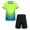 Fluorescent Green, variant on vastwit Kids Boys Football Uniform Basketball Training Outfit Quick-Drying Short Sleeve Soccer Jersey White 3XS