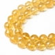 thumbnail image 4 of Beads ZXYMLZI Citrino, 8 mm, cristal natural, cuarzo, 90 unidades, 4 of 7
